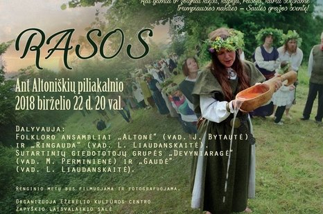 Vasaros saulėgrįžos šventė „Rasos ant Altoniškių piliakalnio“