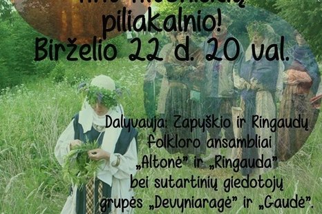 Rasos ant Altoniškių piliakalnio