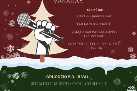 Ringaudų kalėdinių giesmių vakaras