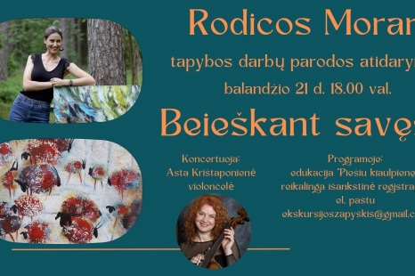 Rodicos Morari tapybos darbų paroda