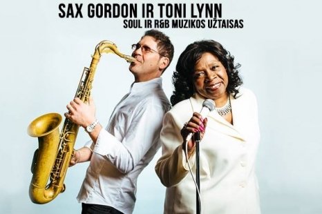 Sax Gordon ir Toni Lynn koncertas