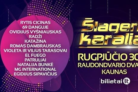 Estrados žvaigždžių festivalis „Šlagerių karaliai“