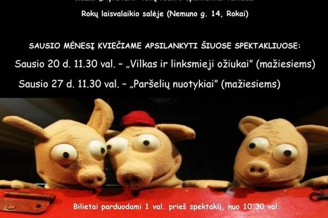 Spektaklis vaikams „Vilkas ir linksmieji ožiukai“