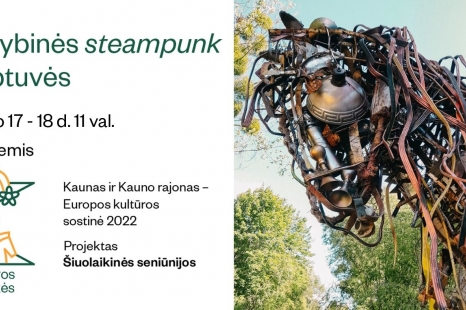 Kūrybinės „Steampunk“ dirbtuvės