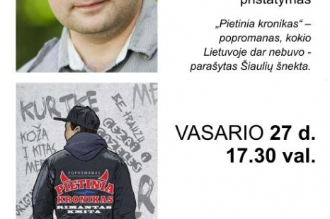 Susitikimas su rašytoju R. Kmita