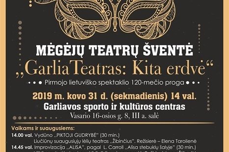 Mėgėjų teatrų šventė