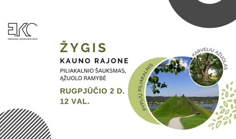 Žygis Kauno rajone „Piliakalnio šauksmas, ąžuolo ramybė“